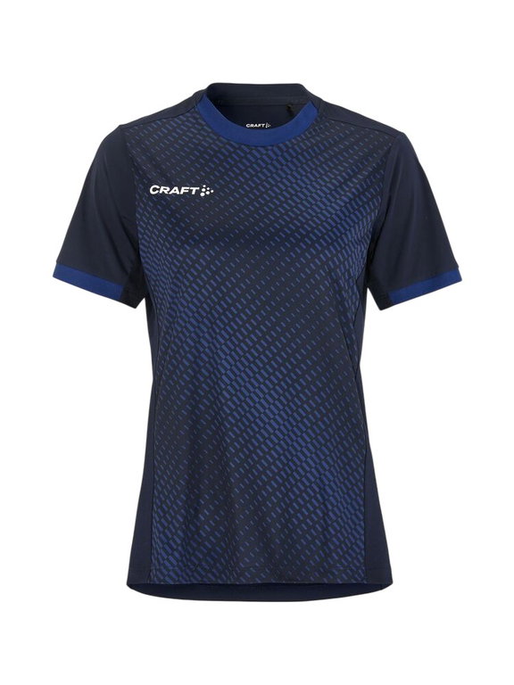 Craft Sport-Shirt Evolve 2.0 Graphic Jersey (strapazierfähig, leicht) navyblau Damen